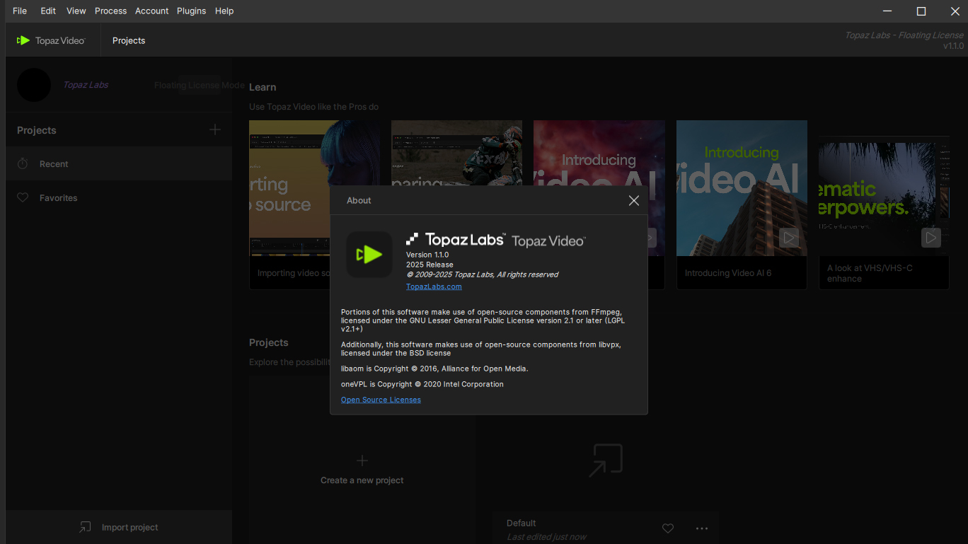 图片[2] - Topaz Video v1.1.1 破解版 (Ai视频修复软件) - 聚问天空网